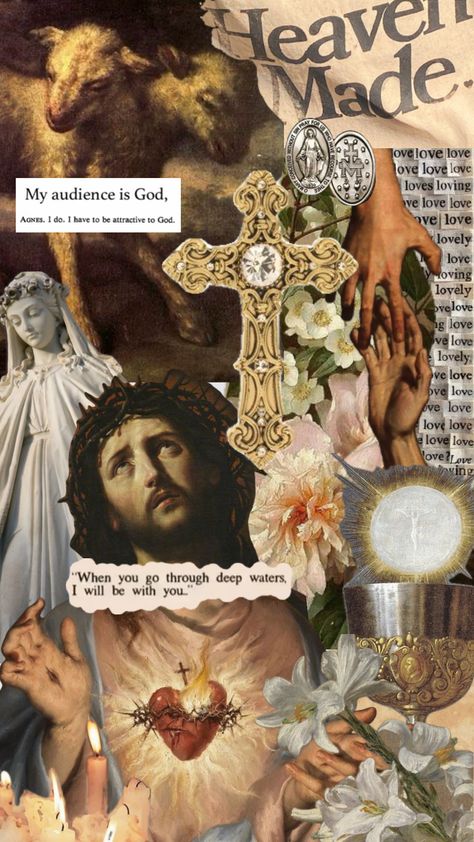 #catholicaesthetic #religion #jesuschrist Roman Catholic Art, Corporate Greed, Catholic Artwork, Catholic Wallpaper, Mexican Culture Art, Catholic Pictures, Catholic Decor, Rennaissance Art, Biblical Art