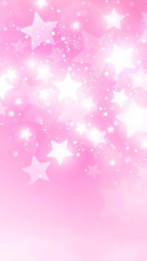 Pink Star｜Wallpaper Theme +HOME(PlusHome) Pink Aesthetic Y2k Wallpaper, Cute Core Wallpaper Pink, Light Pink Y2k Wallpaper, Pink Glittery Wallpaper, Y2k Pink Background, Pink Gfx Background, Cute Core Background, Y2k Background Pink, Pink Stars Aesthetic