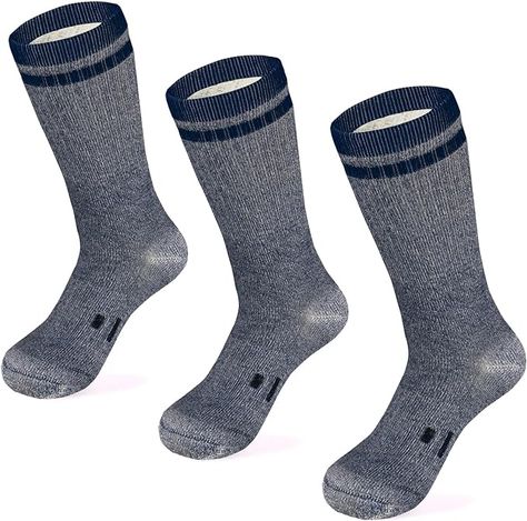 Amazon.com : MERIWOOL Merino Wool Hiking Socks for Men and Women – 3 Pairs Midweight Cushioned – Warm n Breathable : Clothing, Shoes & Jewelry Merino Wool Hiking Socks, Wool Hiking Socks, Camp Socks, Moisture Wicking Socks, Merino Wool Clothing, Half Zip Top, Adaptive Clothing, Hiking Socks, Wool Clothing