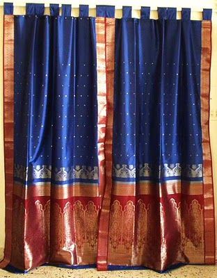 sari curtains Mehandi Function, Sari Curtains, Puja Ghar, Girl Curtains, Indian Curtains, Curtains Style, Home Lanterns, Diy Diwali Decorations, Bohemian Curtains