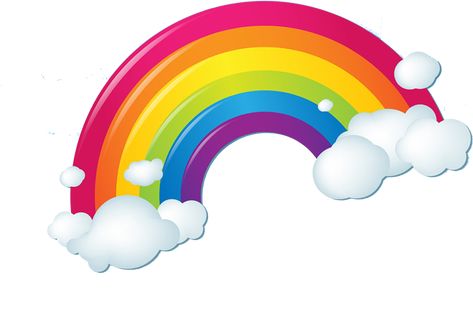 Cloud Iridescence, Baby Gift Packs, Rainbow With Clouds, Education Posters, Dancing Clipart, Clouds Rainbow, Unicorn Images, Rainbow Images, Rainbow Cartoon