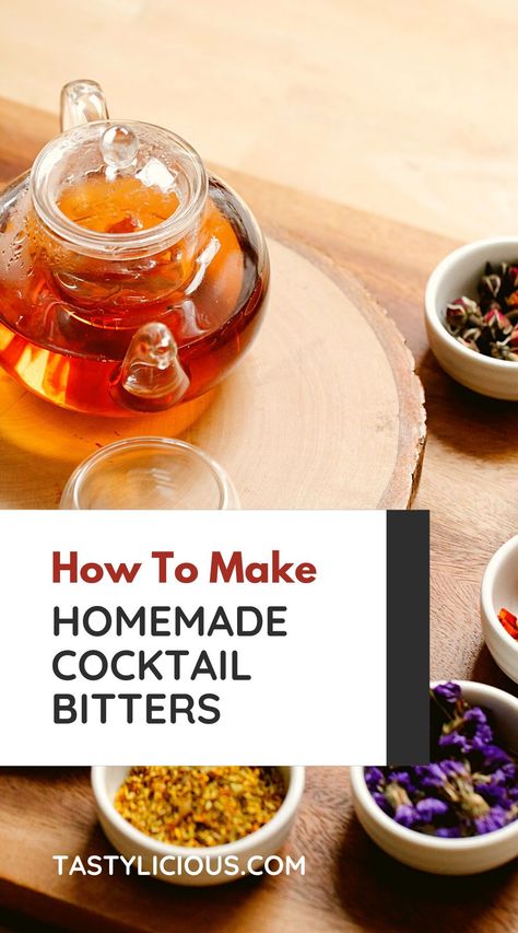 Homemade Cocktail Bitters Recipe | How to Make Your Own Bitters | how to make bitters without alcohol | How To Make Cocktail Bitters | How To Make Homemade Bitters | How to Make Your Own Cocktail Bitters Make Your Own Bitters, Cocktail Bitters Recipes, Pecan Bitters Recipe, Homemade Bitters For Old Fashioned, Bitters Recipe Diy, Bourbon Basement, Homemade Bitters Recipe, Orange Bitters Recipe, Bitters Cocktail Recipes