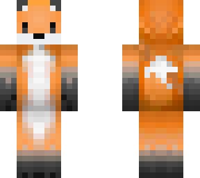 Fox | Minecraft Skin Minecraft Skins Animals, Fox Fancy Dress, Fox Minecraft, Capas Minecraft, Animal Templates, Tiger Skin, Minecraft Crafts, Minecraft Skin, Minecraft Skins