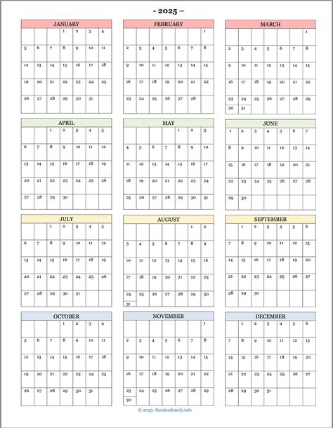 2025 Calendars for Advanced Planning 23-24 School Year Calendar, 2025 Year Calendar Printable Free, Calendar Template 2025, Free Printable Calendar 2025, Calender 2025 Printable, 2025 Calendar Printable Free, School Asthetics, Good Habits For Kids, Calendar Tracker