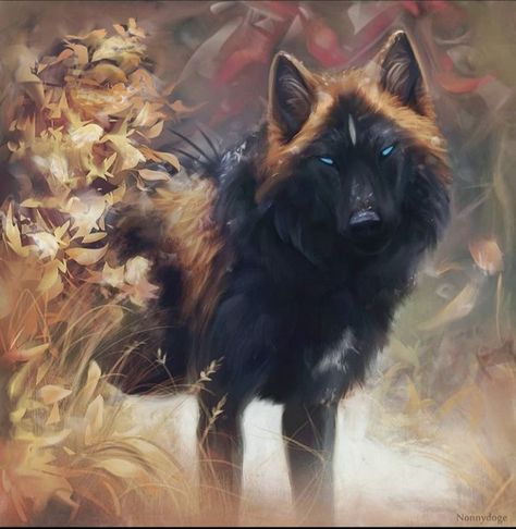 Fantasy Widget, Dnd Wolves, Brown Wolf Art, Wolf Fantasy Aesthetic, Wolf Forest Aesthetic, Magic Dog Fantasy Art, Wolf Pack Fantasy Art, Giant Wolf Fantasy Art, Wolves Art