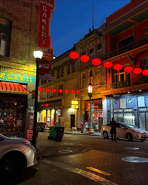 No decaf, no dessert in San Francisco San Francisco Chinatown Aesthetic, San Francisco Night Aesthetic, San Francisco Aesthetic, San Francisco Chinatown, San Francisco At Night, College Vibes, Chinatown San Francisco, San Fran, Night Aesthetic