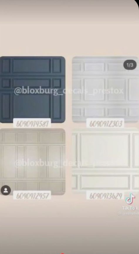 Modern Farmhouse Color Scheme Bloxburg, Coastal Backsplash Bloxburg Codes, Bloxburg White Wood Decals, Bloxburg Molding Decal, Bloxburg Shiplap Code, Suburban Color Palette Bloxburg, Costal Paintings Bloxburg, Kitchen Tile Codes Bloxburg, Roblox Bloxburg Coastal Bedroom