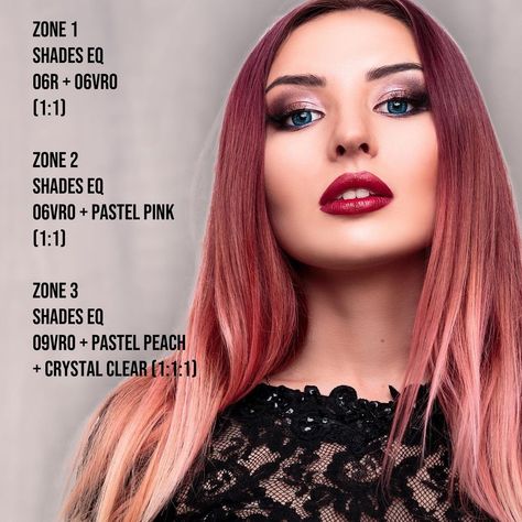 6vro Shades Eq, Redken Peach Shades Eq, Redken Shade, Cosmetology Ideas, Redken Formulas, Krabby Patty, Hair Formulas, Redken Hair Color, Redken Hair Products