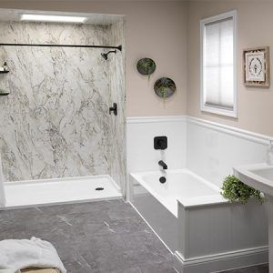 April showers bring beautiful design options for your bathroom! Use our easy quiz to figure out which shower is best for your home and your needs! The post Quiz: Designing a Shower That’s Perfect for You appeared first on ImproveIt Home Remodeling. Titanic Facts, Tub To Shower Conversion, Shower Conversion, Tiny House Village, Prayer Garden, Shrimp And Broccoli, Walk In Tubs, Old Bathroom, House Village