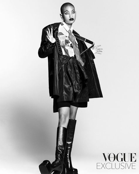 Willow Smith 2022, Willow Smith 2023, Willow Smith Fashion, Willow Smith Photoshoot, Willow Smith Style, Willow Smith Outfits, Rock Editorial, Vampire Club, Photograph Idea