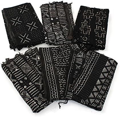 Amazon.com: Authentic African Bogolan Mud Cloth Bambara - Mali Vib (Rust) : Home & Kitchen Indigo Mudcloth, Mudcloth Fabric, African Textiles, African Mud Cloth, Trade Beads, African Inspired, African Fabric, Mud Cloth, West Africa