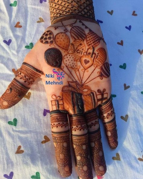 Mehndi Design For Birthday, Birthday Mahedi Design, Birthday Special Mahendi, Happy Birthday Mhendi Design, Birthday Mendhi Design, Birthday Mhendi, Birthday Mehandi Designs, Happy Birthday Mehndi Design, Birthday Mehendi Design