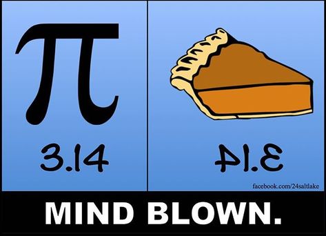 #piday  A yummy coincidence!!! Pi Jokes, National Pi Day, Pi Pie, Holiday Jokes, Math Jokes, Hate School, Math About Me, Math Tutor, Math Humor