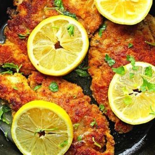 Lemon Chicken Piccata Recipe - Grandbaby Cakes Breaded Chicken Piccata, Lemon Piccata, Piccata Chicken, Best Fried Chicken Recipe, Lemon Chicken Piccata, Grandbaby Cakes, Piccata Recipe, Chicken Piccata Recipe, Chicken Piccata