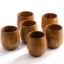 Check this out on Amazon Wooden Cups, Bamboo Cups, Japanese Tea Cups, Wooden Cup, Bamboo Tea, Lathe Projects, Style Japonais, Tee Set, Japanese Tea