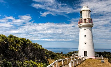 The Ten Best Lighthouses To Visit Near Melbourne Types Of Whales, Wilsons Promontory, Apollo Bay, Travel Tops, Seaside Village, Australian Travel, Visit Australia, Melbourne Australia, Travel And Leisure