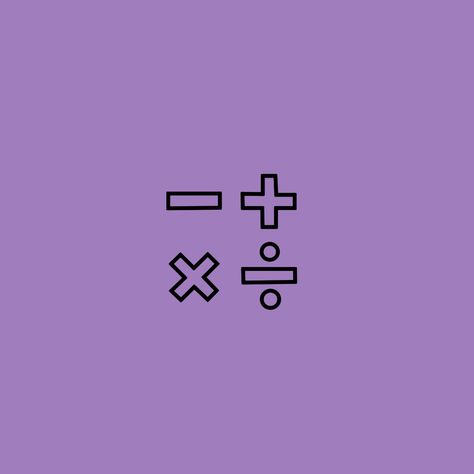 Music Math, Purple Cross, Purple Iphone, Lavender Aesthetic, Purple Themes, Iphone Wallpaper App, Pastel Background, Wallpaper App, School Subjects