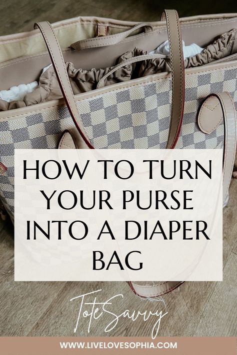 Louis Vuitton Diaper Bag, Diper Bags, Purse Necessities, Dipper Bag, Diy Diaper Bag, Tote Insert, Mom Purses, Cute Diaper Bags, Tote Bag Organizer