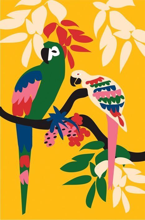 folk art Brazil Illustration Design, Rio Illustration, Brazil Illustration, Brazil Design, Brazil Poster, Arte Yoga, Rio Brazil, Posca Art, Tropical Art