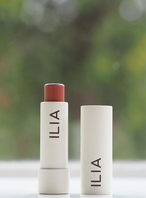 Ilia Balmy Tint in Hold Me | British Beauty Blogger- an easy to wear touch of colour lip balm- see more Best Drugstore Lip Gloss, Ilia Lipstick, Drugstore Lipgloss, Color Lip Balm, Makeup List, Beautiful Lipstick, Best Lip Balm, Hydrating Lip Balm, Affordable Makeup