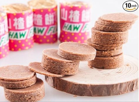 Amazon.com: Haw Flakes - 10 Rolls - Traditional Chinese Fruit Candy : Grocery & Gourmet Food Haw Flakes, Chinese Fruit, Food Subscription Box, Today Is A Great Day, Fruit Candy, Candy Drinks, Asian Snacks, Singapore Food, Dog Cakes