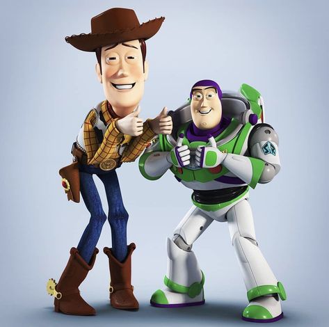 Disney Cartoon Aesthetic, Buzz Lightyear And Woody, Disney Duos, Dibujos Toy Story, Toy Story Movie, Woody And Buzz, Toy Story Buzz Lightyear, Woody Toy Story, Disney Favorites