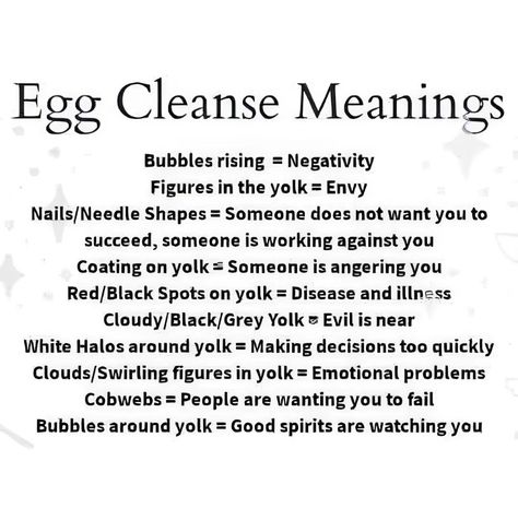 Evil Eye Egg Cleanse Meaning, Egg Cleanse Prayer, Egg Cleansing Ritual Meaning, Witchy Chants, Egg Cleanse Meaning, Return To Sender Spell Egg Cleanse, Egg Cleaning Meaning, Egg Cleansing Ritual How To Read, Egg Cleansing Reading Meanings