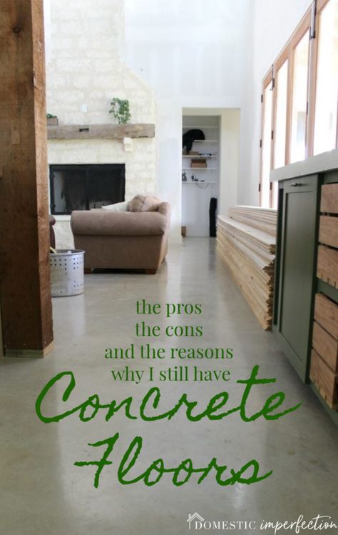 Cement Floors In House, Sealed Concrete Floor, Concrete Floors Bedroom, Concrete Floors Living Room, Finished Concrete Floors, Concrete Kitchen Floor, Seal Concrete Floor, Concrete Floors In House, Interior Concrete Floors