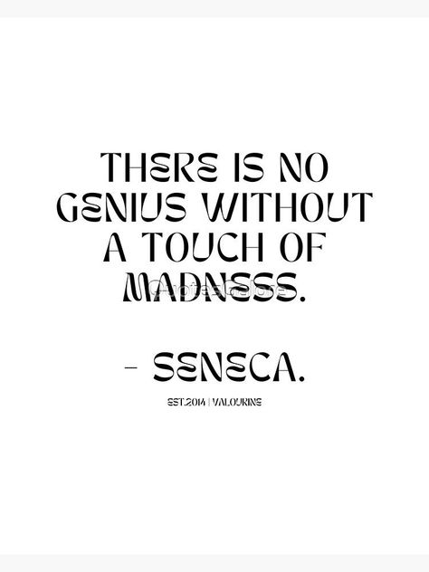 Madness Quotes, Madness Is Genius, Mad Quotes, Stoic Quotes, Quotes On Life, Personal Improvement, Genius Quotes, Touching Quotes, Quote Board