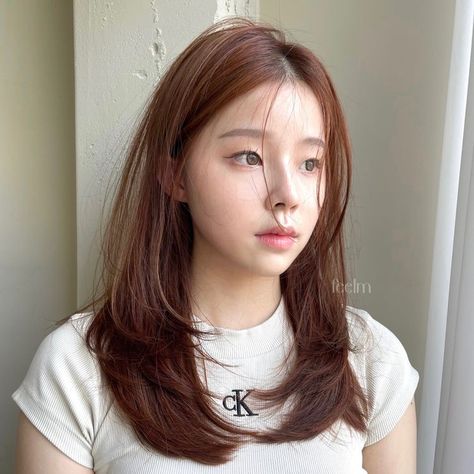 Hair Cuts Layers, Korean Hair Color, Ash Hair Color, Hair Inspiration Long, Layered Haircuts For Medium Hair, Hairstyles For Layered Hair, Shot Hair Styles, Hair Stylies, Haircuts For Medium Hair