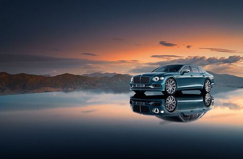 Car Advertising Design, International Photography Awards, Bentley Flying Spur, Sony Camera, Car Advertising, Automotive Photography, Photography Awards, Studio Shoot, New Journey