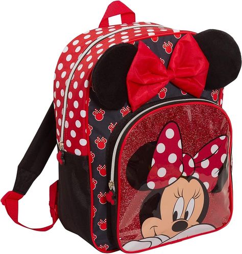 Minnie Mouse Girls Backpack for Kids Luxury Disney School Bag Nursery Rucksack Lunch Book Bag : Amazon.co.uk: Fashion Luxury School Bag, Luxury School, Girls Backpacks, Glitter Backpack, Minnie Mouse Backpack, Girls Backpack, Luxury Backpack, Backpack Lunch Bag, Minnie Mouse Girl