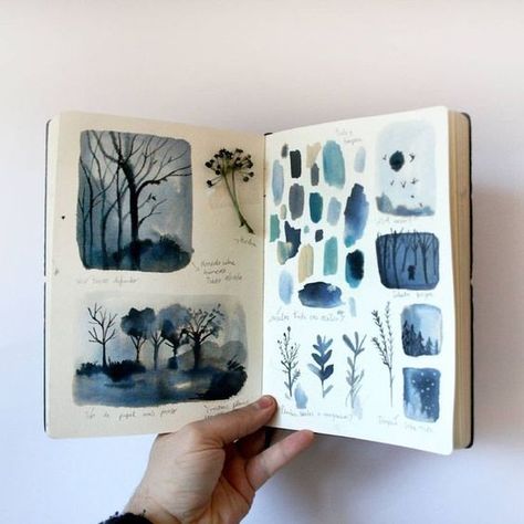 Journal D'inspiration, Arte Sketchbook, Ink Drawings, Art Et Illustration, Sketchbook Journaling, Sketchbook Inspiration, Nature Journal, Hayao Miyazaki, Art And Illustration