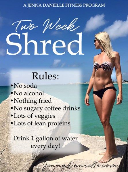 Two Week Shred - Two Week Shred, Shred Workout, Home Exercise Routines, Workout Essentials, Fitness Advice, Weekly Workout, Free Workouts, Transformation Body, Health Coach