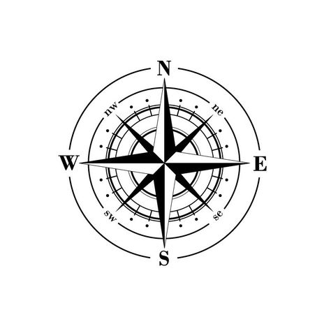 Compass Reference, Best Basketball Jersey Design, Tattoo Easy, Cardinal Directions, Instagram Wallpaper, Shirt Print Design, Tattoo Sleeve Designs, Mini Tattoos, Jersey Design