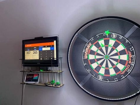 Dartboard Setup, Sports Complex, Dart Board, Poker Table, Home Gym, Dart, Gym, Sports, Quick Saves