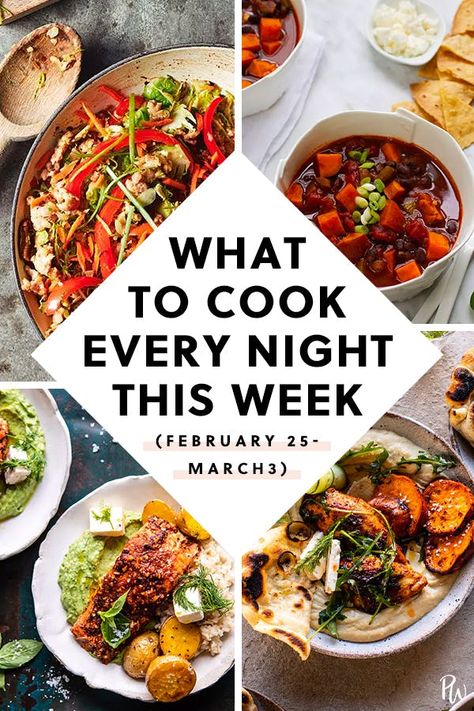 What to Cook Every Night This Week (February 25 – March 3) #purewow #recipe #cooking #dinner #food #easy Easy To Cook Meals, Quick Healthy Dinner, 25 March, Dinner Party Recipes, Food Easy, Summer Cooking, Dinner Easy, Grilling Season, Dinner Is Served