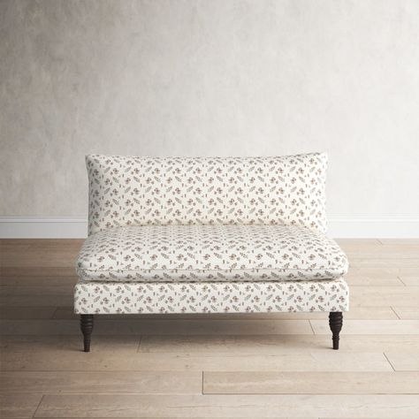 Upholstered Settee, Armless Loveseat, Loveseat Sofa, Birch Lane, Decorating Coffee Tables, Upholstered Sofa, Floor And Wall Tile, Solid Pine, Home Office Decor