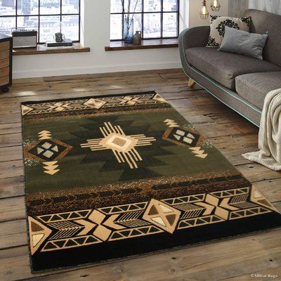 Native American Rug, Southwestern Rug, Styl Boho, Southwestern Style, Green Area Rugs, Accent Rugs, Scandinavia, Indoor Decor, Woven Rug