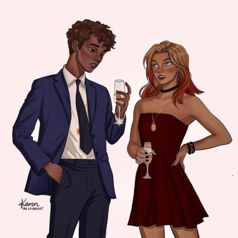 ✨evie✨ on Instagram: “before i read tkc i honestly thought sadie and carter were lOvE IntResTS like percabeth😃 - - - - - - -artist: @karendelavegart - - - - - -…” Sadie Kane And Carter Kane, Sadie And Anubis Fanart, Sadie Kane And Walt Stone, Sadie Kane Fan Art, Sadie And Carter Kane, Kane Kronicles, Carter And Sadie Kane, Carter Kane, Kane Chronicals