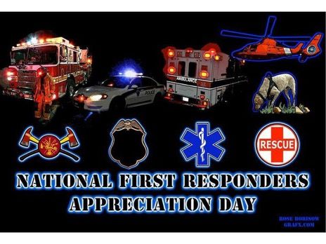 First Responders Appreciation, First Responders Day, October Awareness Month, 1st Responders, Adventure Time Cartoon, Us Coast Guard, Community Helpers, Support Our Troops, Travel Outdoors