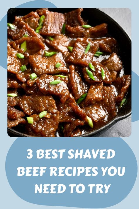 Delicious shaved beef recipes that will have your taste buds dancing! Perfect for a quick and satisfying meal. #recipes #shavedbeef #cookingideas Shaved Beef Recipes, Sliced Beef Recipes, Shaved Steak Recipe, Shaved Beef Recipe, Shaved Beef, Shaved Steak, Rib Eye Recipes, Steak Casserole, Cheesesteak Sandwich