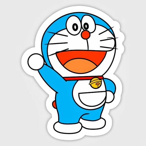 Doremon Stiker, Doremon Cake Toppers Printable, Doremon Sticker Printable, Doraemon Sticker Printable, Doraemon Printable, Cartoon Theme Cake, Hello Kitty Topper, Doraemon Sticker, Disney Stickers Printables