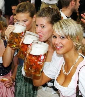 Women Drinking Beer, Octoberfest Girls, German Beer Girl, Beer Maiden, Octoberfest Beer, Beer Maid, Women Drinking, Beer Wench, Oktoberfest Germany