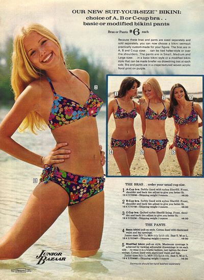 1970s Bathing Suits Ads | Pin by Reena Bennett-Hicks on 1970's | Pinterest Colleen Corby, Vintage Catalog, Sears Catalog, 60s 70s Fashion, Vintage Bathing Suits, Groovy 70s, 1970's Fashion, Vintage Swim, Seventies Fashion