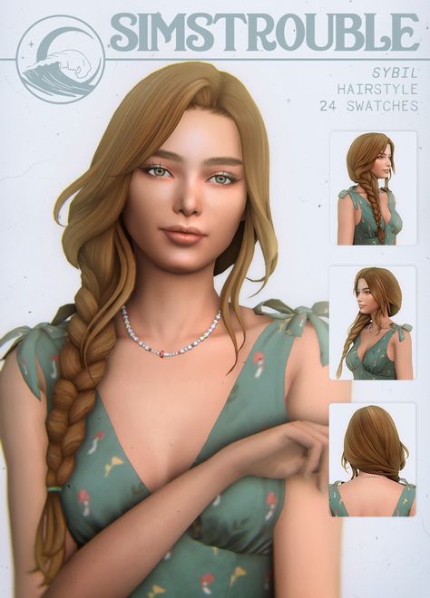 Sims 4 Braid Cc Maxis Match, Sims 4 Cc Maxis Match Hair Long Braid, Sims 4 Cc Maxis Match Hair Braid, Super Long Hair Sims 4 Cc, Sims 4 Mm Long Hair, Sims4 Cc Maxis Match Long Hair, Low Ponytail Sims 4 Cc, Braid Cc Sims 4, Sims 4 Hair Braids Cc