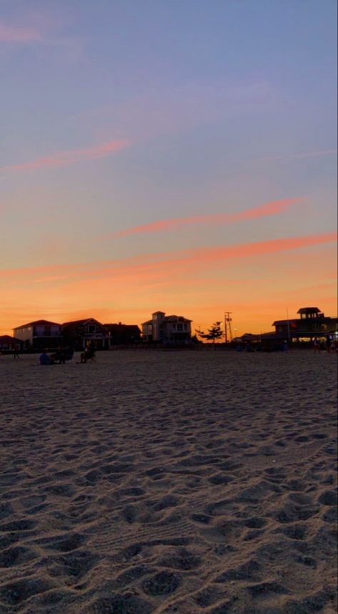 Jenkinsons Boardwalk, Jersey Shore Aesthetic, Shore Aesthetic, Point Pleasant Beach, Colorful Sky, Aesthetic Vacation, Beach At Night, Point Pleasant, Vacation Vibes