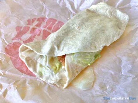 Yes! More wraps! Offer us your wraps, fast food chains! Wraps are in! I’m only saying all that because I hope it causes McDonald’s to bring back its beloved Snack Wrap, and I’m just advocating for those who believe the Golden Arches should bring back the menu item that’s been discontinued since 2016. I mean, […] The post REVIEW: Burger King BK Royal Crispy Wrap appeared first on The Impulsive Buy. Mcdonald’s Sweet Chili Wrap, Mcdonald’s Wrap, Crispy Chicken Wraps Mcdonalds, Mcdonalds Chicken Snack Wrap, Mcdonald’s Crispy Chicken Wrap, Crispy Chicken Wraps, Chicken Filet, Crispy Chicken Sandwiches, Southwest Salad