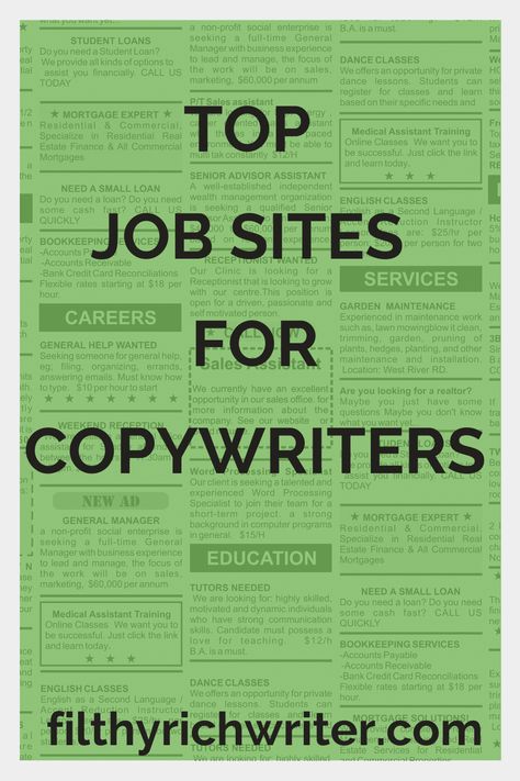 Top Job Sites for Copywriters Freelance Illustration Jobs, Copywriting Jobs, Dream Writing, Freelance Copywriting, Freelance Copywriter, Looking For A New Job, Networking Tips, Job Online, Copy Writing