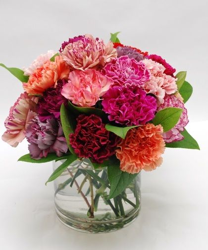 Carnation Wedding Centerpieces, Carnation Centerpieces, Get Well Flowers, Carnation Flower, Fall Wedding Flowers, Baby's Breath, Flower Centerpieces, Virginia Beach, Flower Delivery